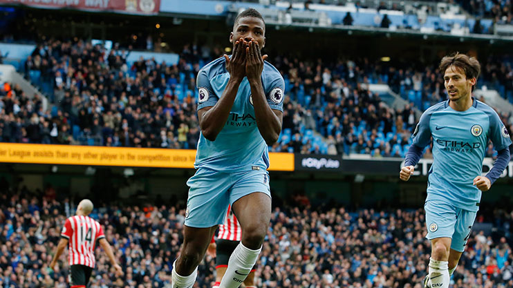 Trận lượt đi, Man City bị Southampton cầm hoà trên sân nhà.