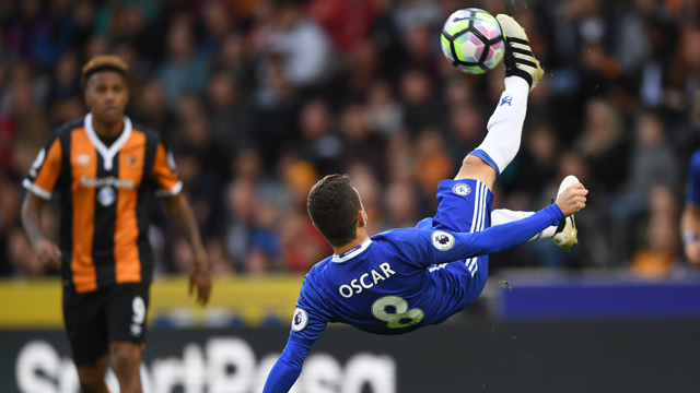 Oscar: 4 - Đầu mùa giải, Oscar thất bại trong việc chiếm lấy lòng tin của Conte và bị Chelsea bán đi trong tháng 1 (sang Shanghai SIPG). Mùa này, Oscar có 5 lần đá chính và không ghi bàn nào.