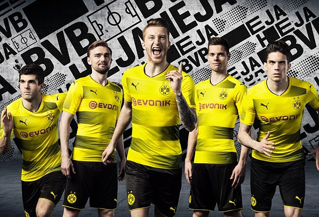 Dortmund mở bán mẫu áo mới - Bóng Đá