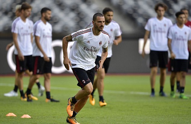 Bonucci là bản hợp đồng gây bất ngờ nhất mùa Hè tính đến lúc này.