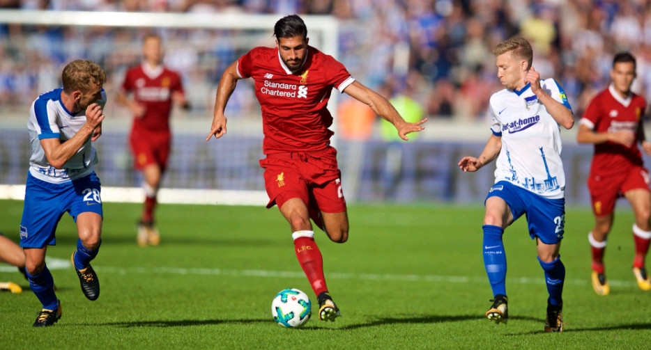 Emre Can có một ngày thi đấu năng nổ và vô cùng hiệu quả.