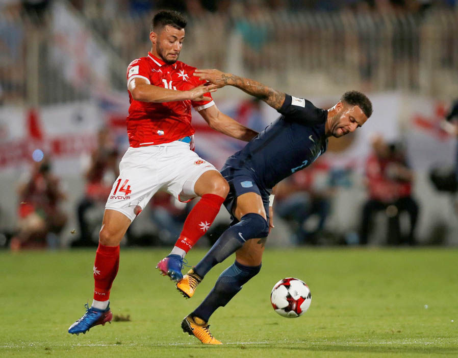 Hậu vệ phải: Kyle Walker - 7.4 điểm