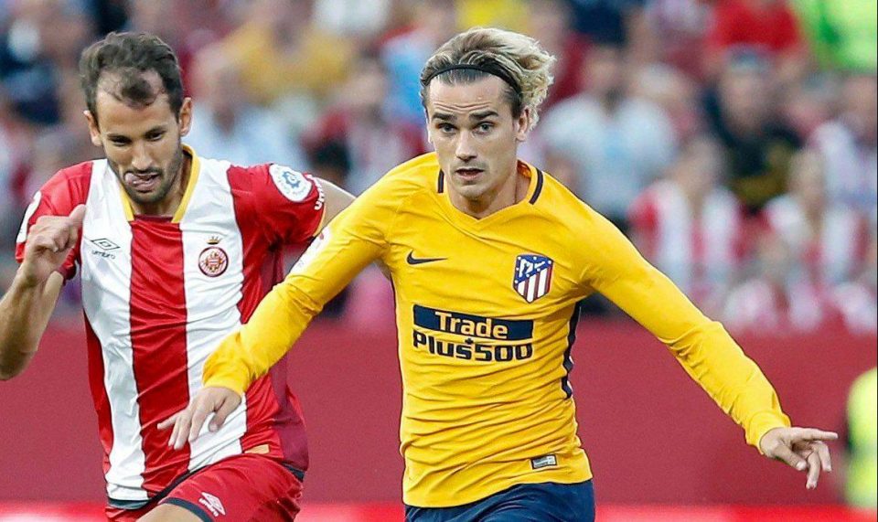 Griezmann không góp mặt vì án treo giò.