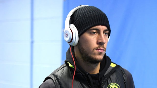 Hazard trở lại đội hình xuất phát.