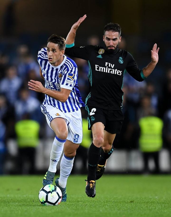 Đêm qua, Real đã có thắng lợi 3-1 trên sân của Sociedad.