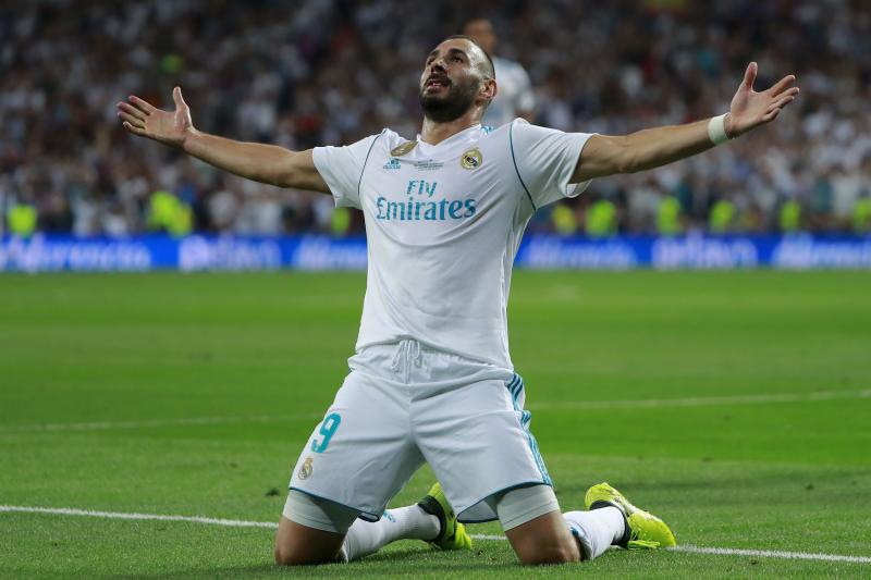 Benzema vắng mặt vì chấn thương.