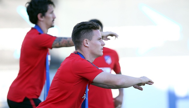 Ảnh Atletico tập luyện - Bóng Đá