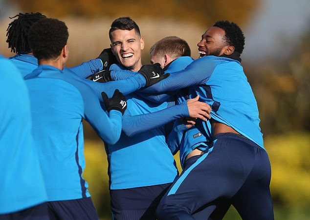 Tottenham tập luyện - Bóng Đá