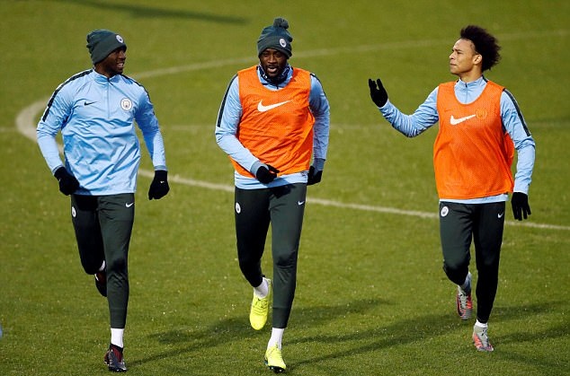 Man City tập luyện - Bóng Đá