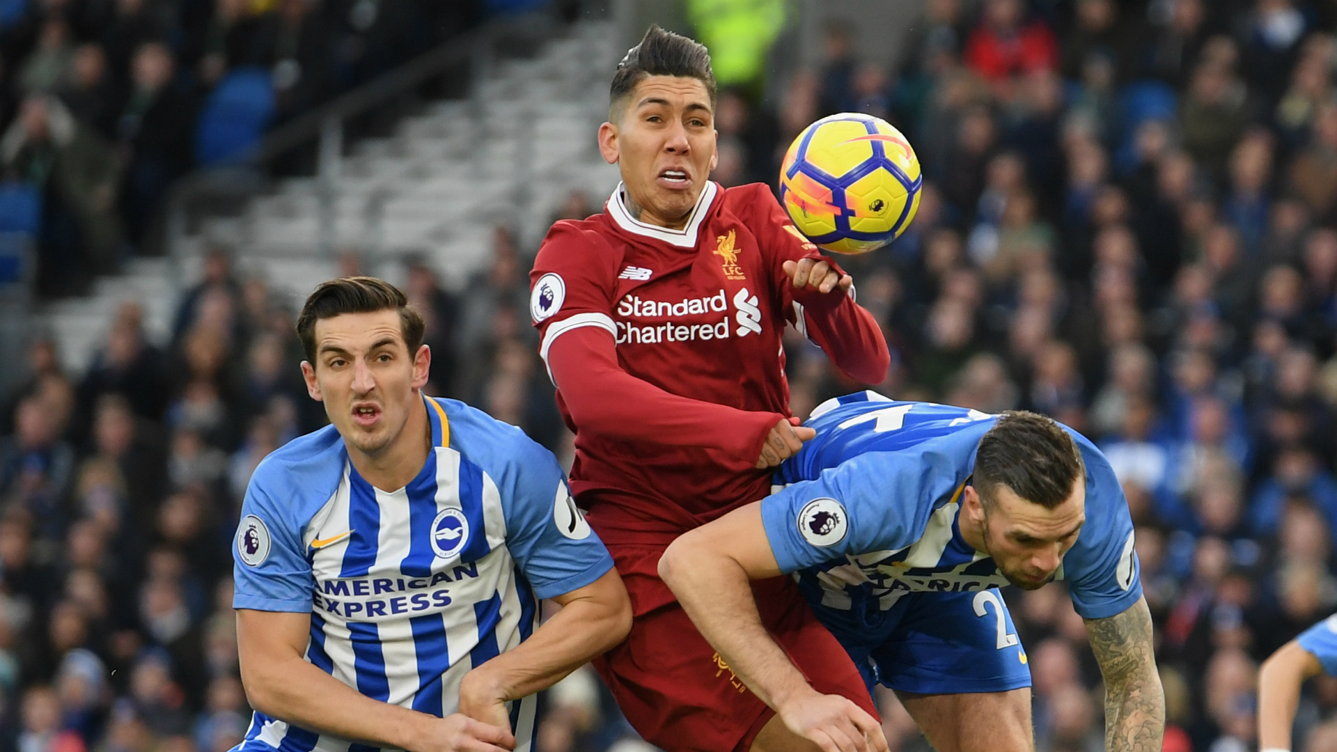 Tiền đạo: ROBERTO FIRMINO | LIVERPOOL - Tương tự Coutinho, Firmino cũng chơi tuyệt hay trước Brighton khi đem về cú đúp bàn thắng ở các phút 31 và 48. The Kop giành trọn 3 điểm và tiếp tục duy trì thế bám đuổi với top 3.