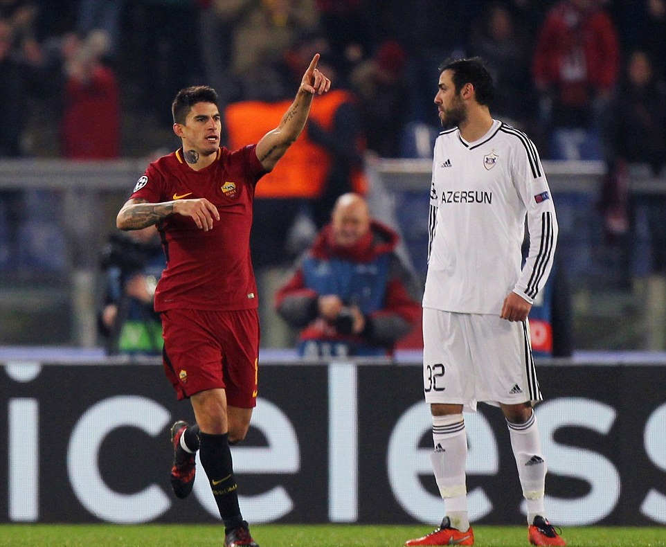 Roma 1-0 Qarabag - Bóng Đá