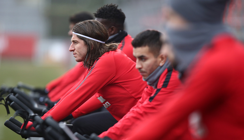 Atletico tập luyện - Bóng Đá