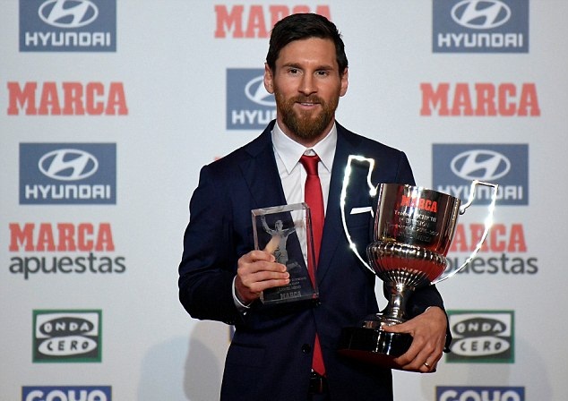 Sao bự Barcelona bảnh bao đi nhận giải thưởng lớn của La Liga - Bóng Đá