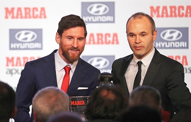 Sao bự Barcelona bảnh bao đi nhận giải thưởng lớn của La Liga - Bóng Đá