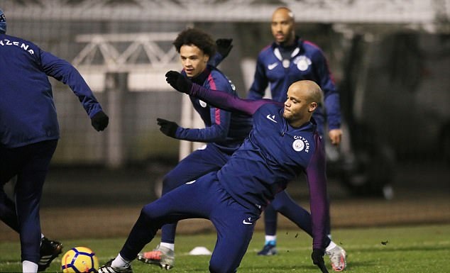 Man City tập luyện - Bóng Đá