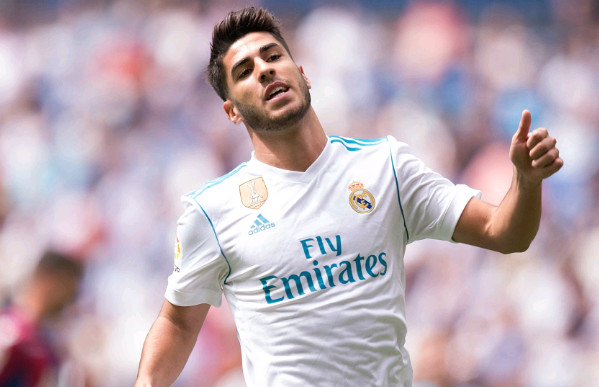 Asensio cam kết tương lai với Real.