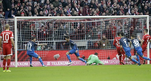Bayern 5-2 Hoffenheim - Bóng Đá