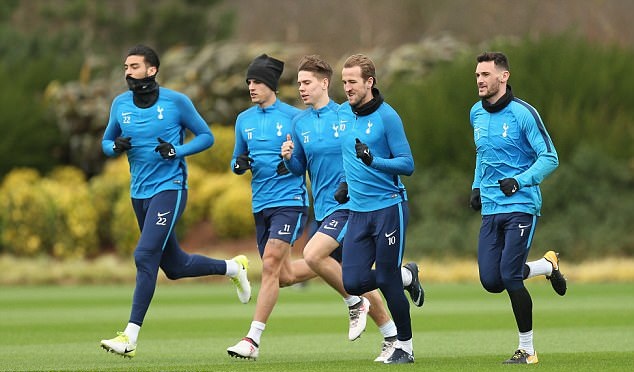 Tottenham tập luyện - Bóng Đá
