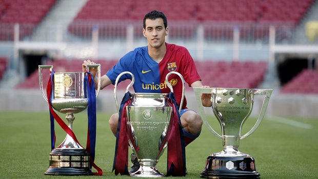 Sergio Busquets. Ảnh: Internet.