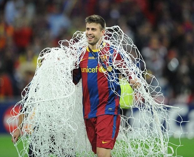 Gerard Pique. Ảnh: Internet.