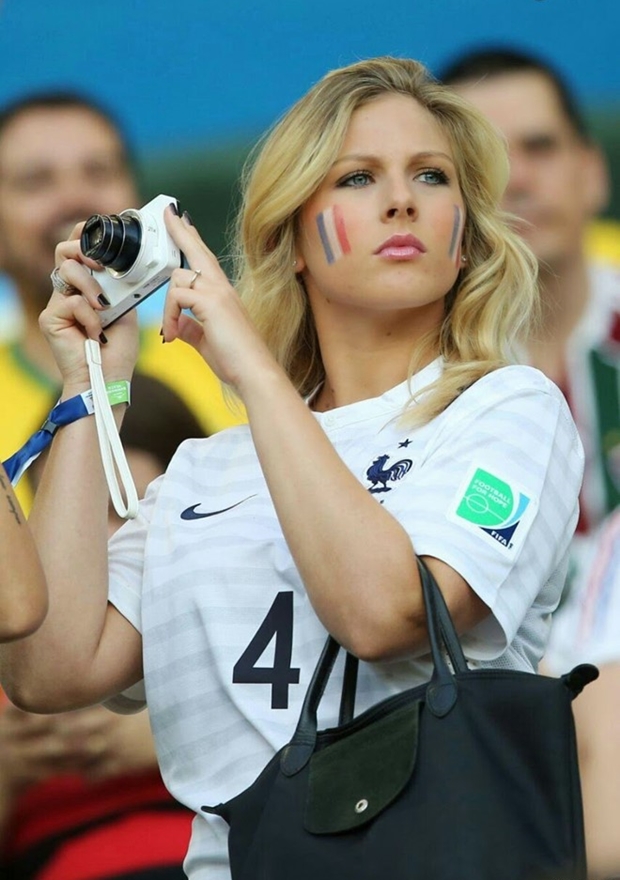 Người tình Adeline Jallet của hậu vệ Christophe Jallet. Ảnh: Internet.