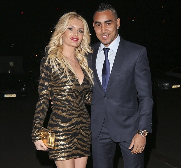 Người hùng Dimitri Payet cùng bà xã Ludivine. Ảnh: Internet.