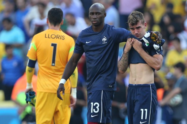 Antoine Griezmann và đội tuyển Pháp đóng vai kẻ thua cuộc ở World Cup 2014. Ảnh: Internet.