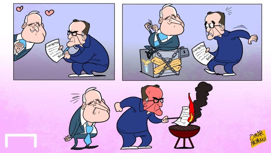 Chỉ hai ngày sau khi chính thức tiếp quản chiếc ghế của Stefano Pioli tại Lazio, HLV Marcelo Bielsa đã ngay lập tức từ chức. Lý do là ông đã nhận được lời mời từ Liên đoàn bóng đá Argentina để thay thế Tata Martino. Ảnh: Goal.
