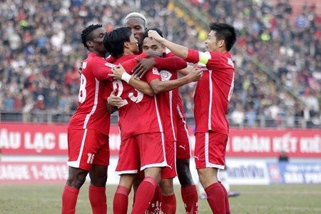 Hải Phòng thời điểm này thi đấu chủ yếu bằng tinh thần.