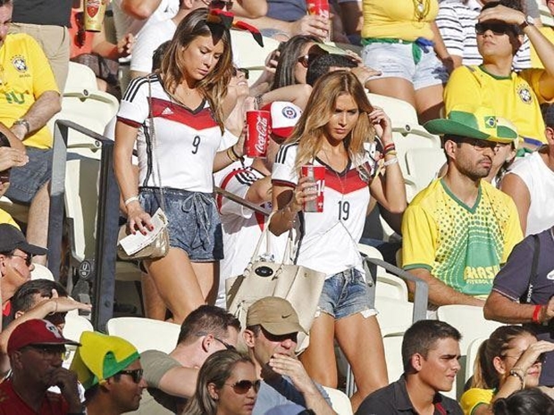 Montana và bồ xinh của Mario Goetze - Ann Kathrin Brommel là đôi bạn thân. Ảnh: Internet.