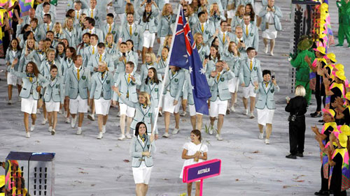 4. Australia (416 VĐV). Ảnh: Internet.