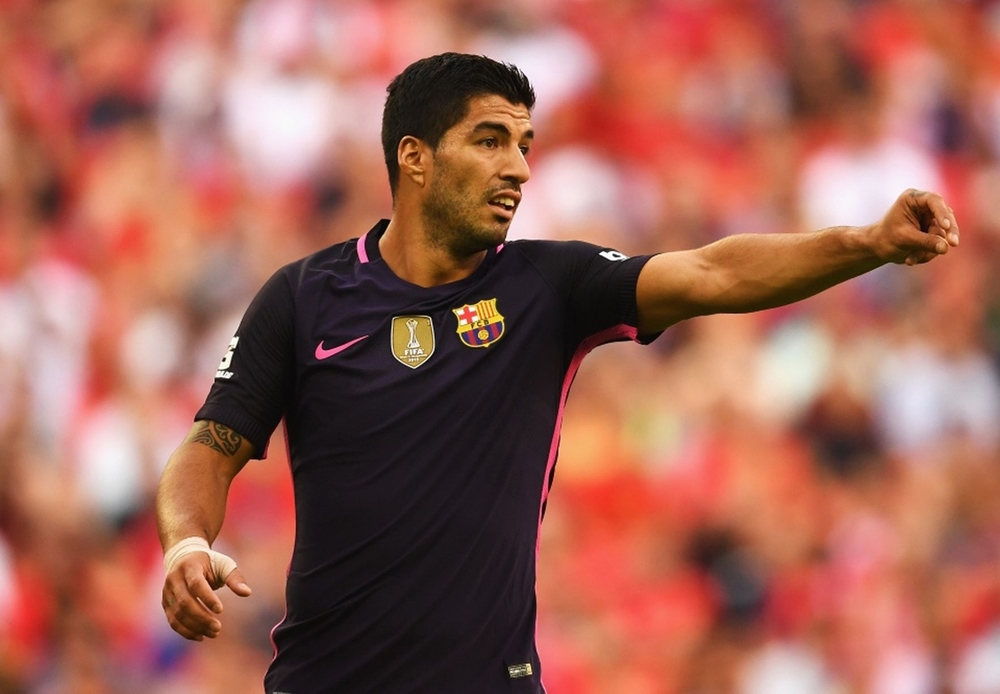 Luis Suarez trong trận đấu gặp đội bóng cũ đã không thể hiện được nhiều điều. Ảnh: Internet.
