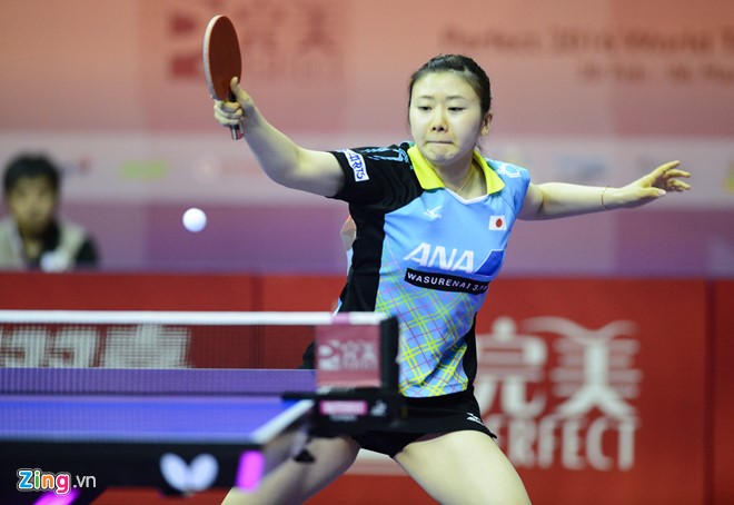 Sở hữu khuôn mặt khả ái, cô gái sinh năm 1988 được ví như biểu tượng của bóng bàn Nhật Bản và công chúa của làng bóng bàn thế giới.