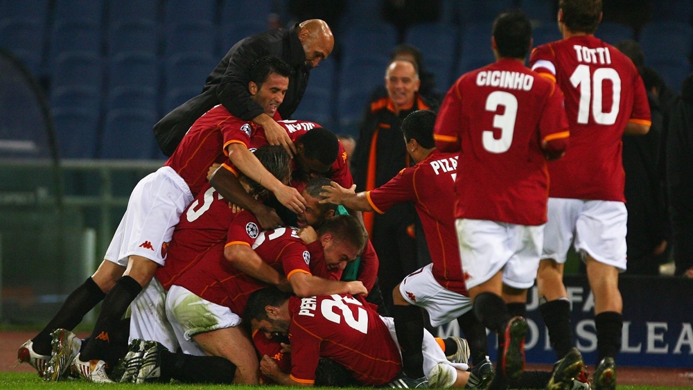 AS Roma với phong độ ấn tượng dưới thời Luciano Spalletti. Ảnh: Internet.