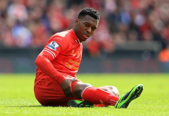 Daniel Sturridge thường xuyên dính chấn thương tại Liverpool. Ảnh: Internet.
