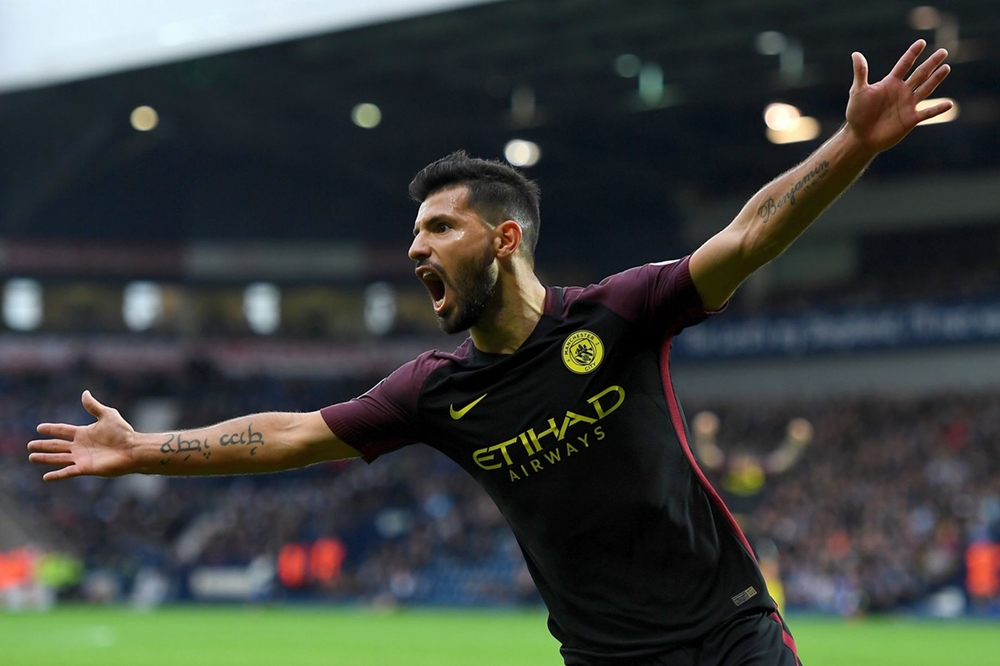 Niềm vui của tiền đạo người Argentina. Ảnh: Internet.