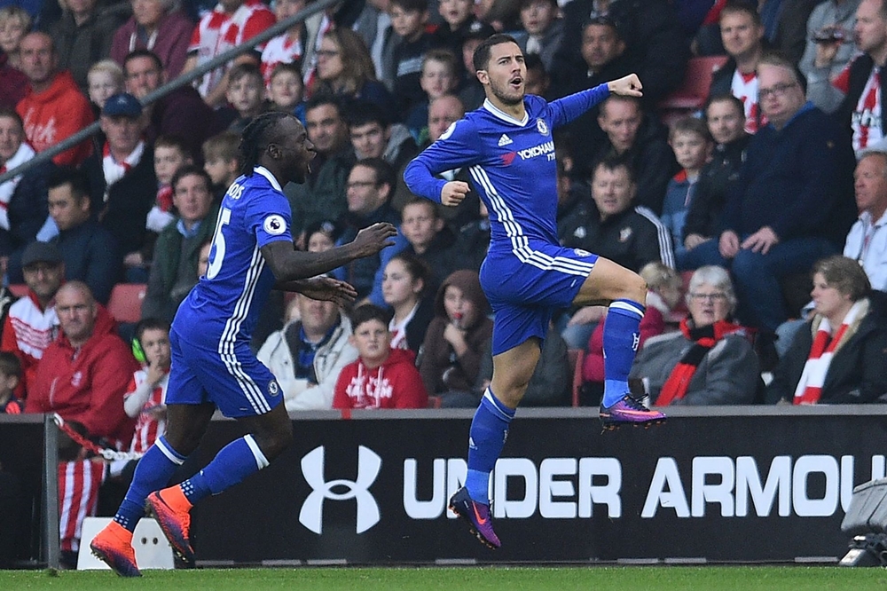 Niềm vui của tiền vệ người Bỉ. Ảnh: Internet.