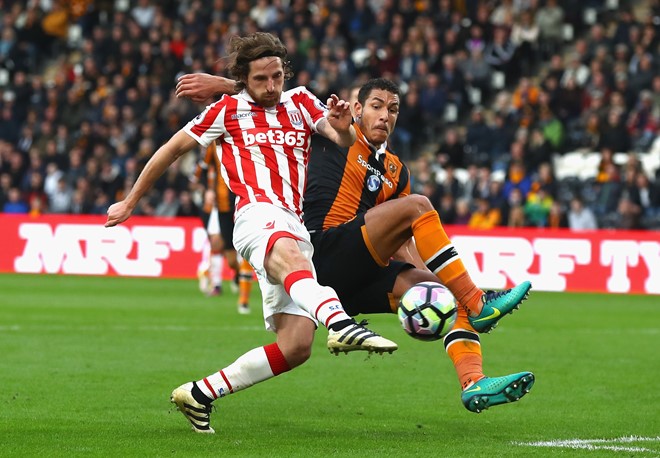 Joe Allen bùng nổ trong màu áo Stoke City. Ảnh: Internet.