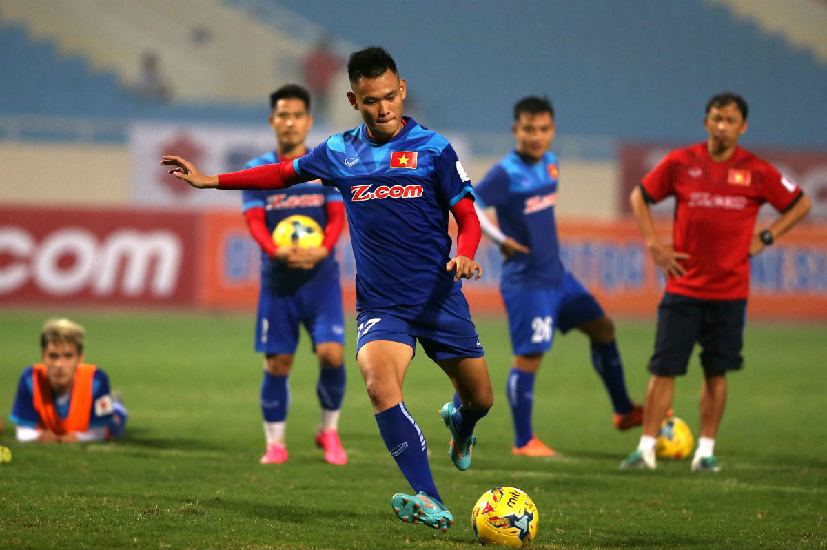 Tỷ lệ đá phạt đền của các cầu thủ Việt Nam khá tệ. Ảnh: Q.M.