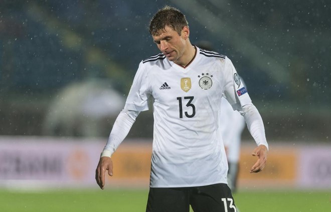 Mueller không hài lòng với những trận đấu kiểu Đức-San Marino.