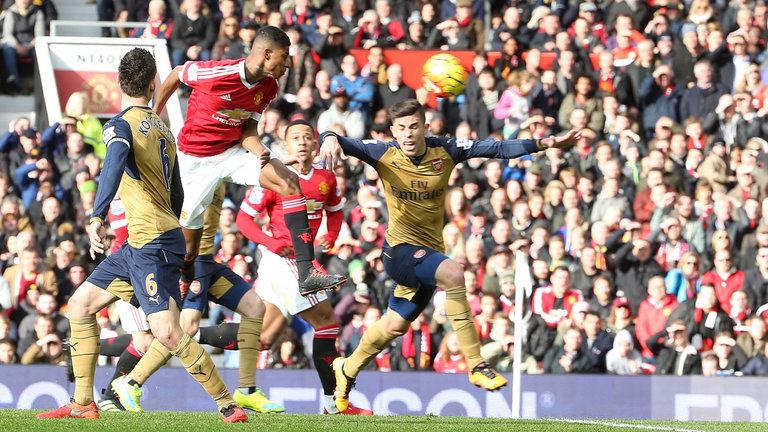 Marcus Rashford ghi hai bàn trong chiến thắng 3-2 của Manchester United trước Arsenal mùa trước.