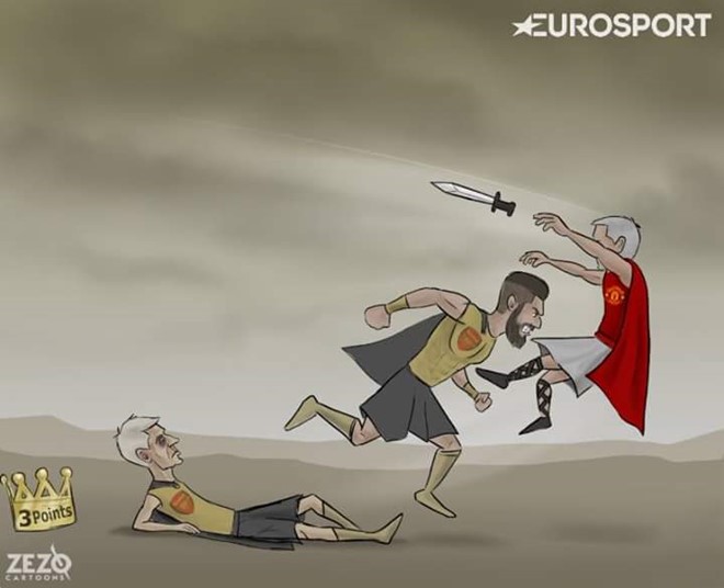 Nhưng anh lại đóng vai người hùng. Vào sân từ ghế dự bị, Giroud dùng "cái đầu bằng vàng" cứu nguy cho người võ sĩ già Wenger ở phút 89.