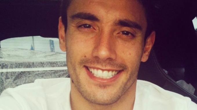 Hậu vệ Alan Ruschel.