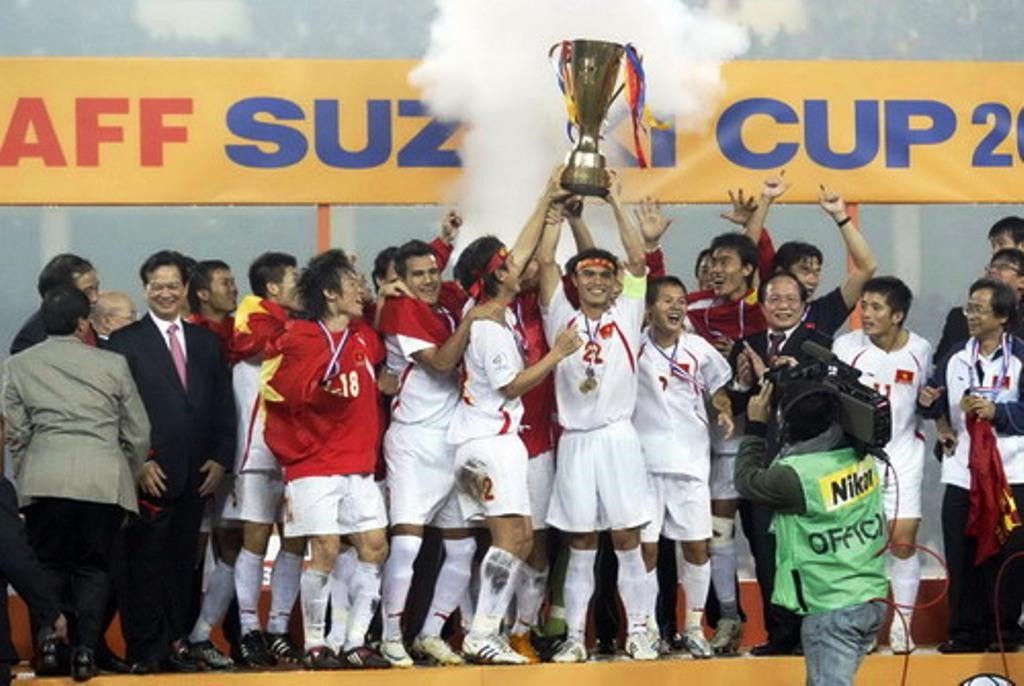 Nhiều người liên tưởng hiện tượng Indonesia với hành trình vô địch AFF Cup 2008 của Việt Nam. Ảnh: AFF Cup.
