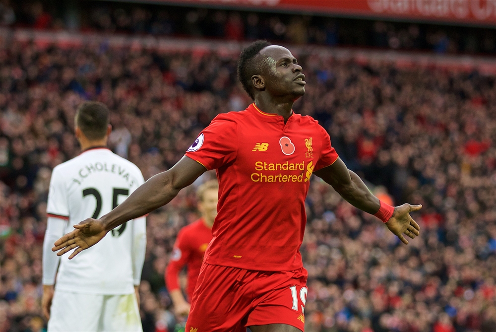 11. Sadio Mane: 7 bàn sau 15 lần ra sân tại Premier League mùa này cho Liverpool. Tỷ lệ cược 1 ăn 70 (70/1). Ảnh: Talksport.