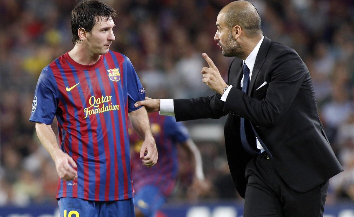 Pep và Messi từng gặt hái nhiều thành công ở Barcelona.