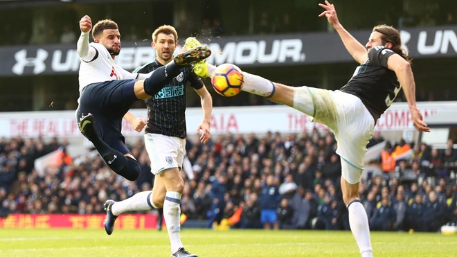 Tottenham Hotspur 4-0 West Bromwich Albion: Một màn so cước như phim kiếm hiệp của Kyle Walker và Jonas Olsson.