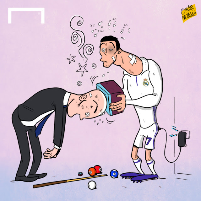 Ronaldo đã cạn kiệt năng lượng sau chuỗi thành tích bất bại kỷ lục của HLV Zidane.