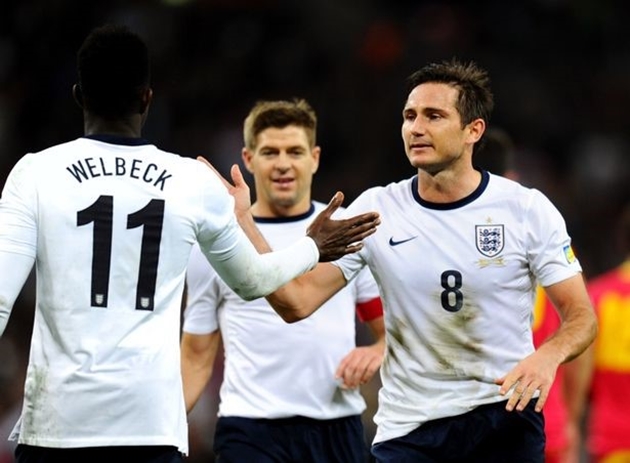 Lampard đã có 29 bàn cho đội tuyển quốc gia Anh, thành tích rất tốt đối với vị trí tiền vệ.