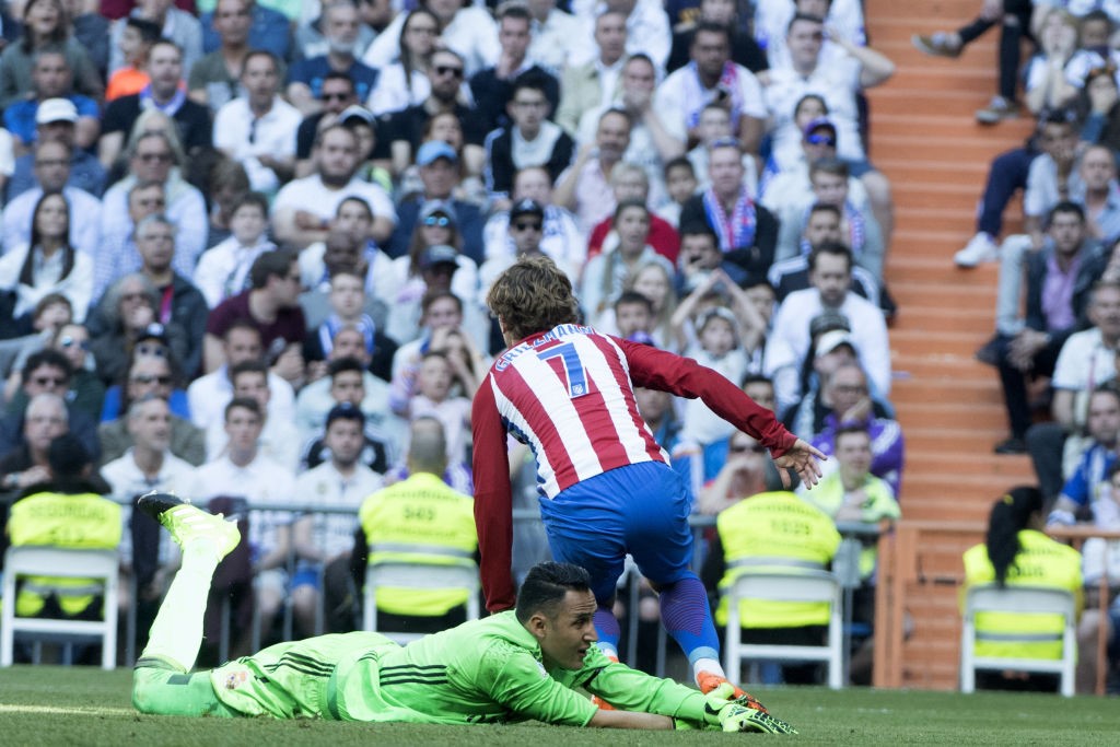 Trong màu áo Real, Keylor Navas đã thủng lưới 8 bàn khi đối mặt Atletico, nhiều hơn trước bất kỳ đội nào khác.